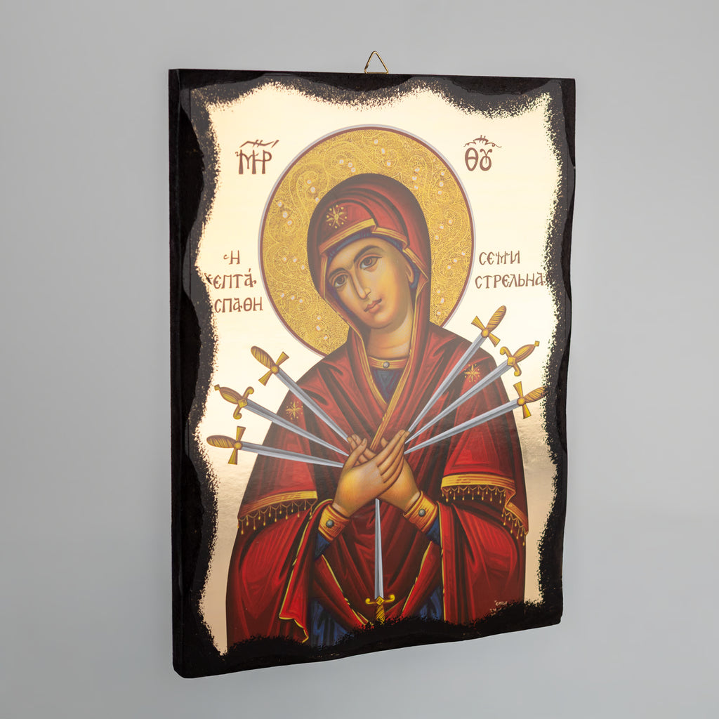 Икона Богородица Седмострелна