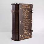 Книга с ракия и 6 шота гравирана